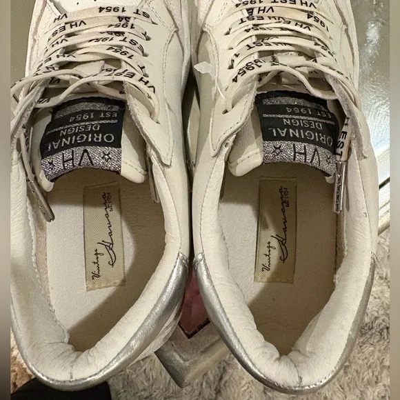 VINTAGE HAVANA COURT- WHITE MULTI Size 7.5 - Picture 5 of 8